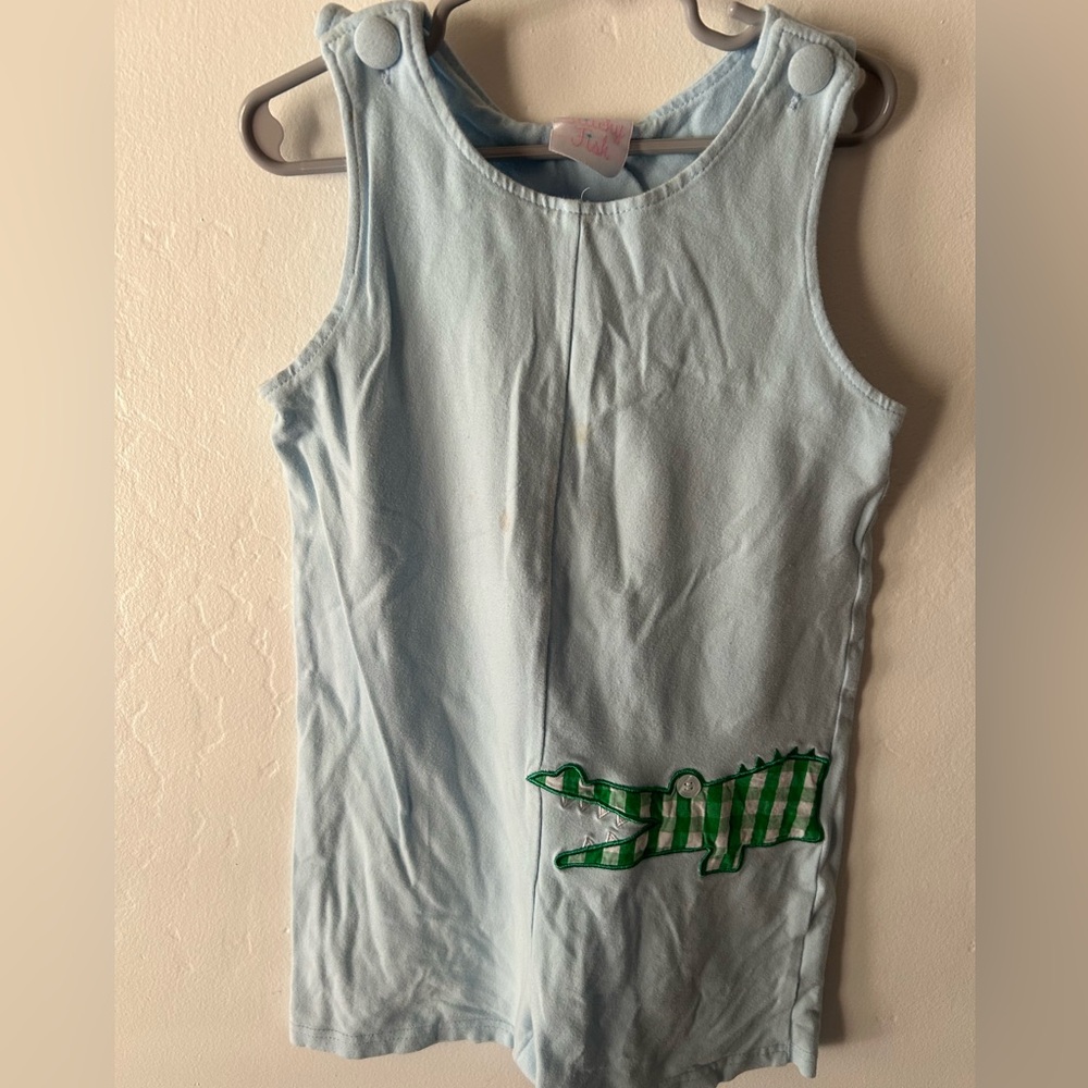 Stitchy Fish Crocodile Dundee Applique Jon Jon